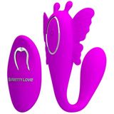 Pretty Love Partner Vibrator CHIMERA met afstandsbediening - dieproze