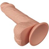 Pretty Love - Catoblepas - Realistische Vibrerende Dildo - Lengte 206 mm - Met Afstandsbediening - Lichte Huidskleur - Geeft Levensechte Ervaring