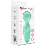 Pretty Love Little Cute - Vibrator - Mini Stick - Mini Wand Vibrator - Groen - Compact, Krachtig en Veelzijdig