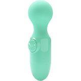 Pretty Love Little Cute - Vibrator - Mini Stick - Mini Wand Vibrator - Groen - Compact, Krachtig en Veelzijdig