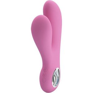 PRETTYLOVE Vibrator Canrol USB Silicone Roze zacht 200g