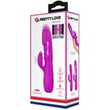 Pretty Love -Melanie - Stotende Rabbit Vibrator - Roze