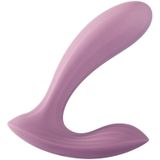 Svakom Erica - Draagbare Vibrator Met App Control - Twee Motoren - Lichtroze