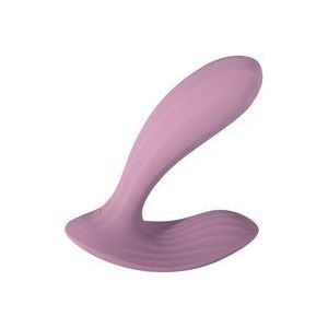 Svakom Erica - Draagbare Vibrator Met App Control - Twee Motoren - Lichtroze