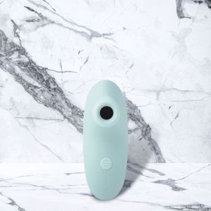 Svakom - Pulse Lite Neo - Luchtdruk Vibrator met App-bediening - Licht Blauw