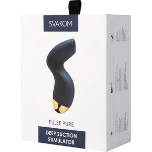 Svakom - Pulse Pure - Luchtdruk Vibrator - Blauw