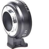 Commlite Nikon F lens naar MFT (Standaard, Micro Vier Derde), Lensomvormers, Zilver, Zwart