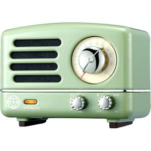 MUZEN OTR Metal - Draagbare FM-radio Bluetooth luidspreker - Groen