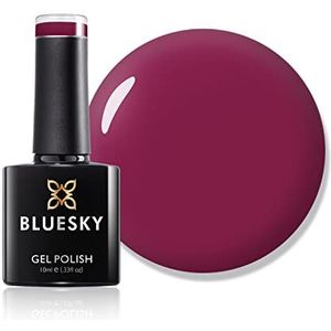Bluesky Gel nagellak Vienna FW01 donkerrood 10 ml lang aanhoudend splinterbestendig 10 ml (drogen onder een uv-ledlamp vereist)