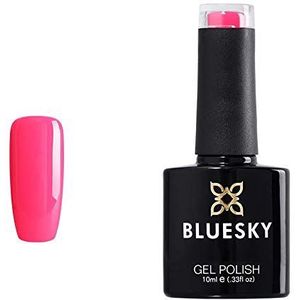 Bluesky BLUESKY 80519 gelnagellak, 10 ml, neon roze (UV/LED)