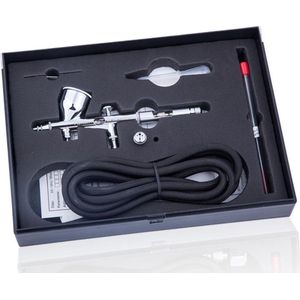 Fengda FE-180K Airbrush Pistool Set – Double Action – 2x Nozzle set