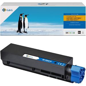 G&G toner compatibel met OKI 44574802 Tonercartridge zwart Huismerk