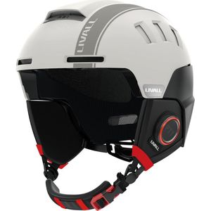 Livall Bluetooth Ski Helmet 54-58cm Intercom/SOS wit