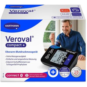 Veroval - Compact+ - Bloeddrukmeter Bovenarm - Automatische Meting - Detectie Boezemfibrilleren