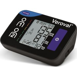 Veroval® Compact+ bloeddrukmeter bovenarm met automatische 3-voudige meting die boezemfibrilleren detecteert, geschikt bij zwangerschap