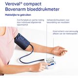 Veroval - BPU22 - Bovenarmbloeddrukmeter - Nauwkeurig - Gemakkelijk in Gebruik