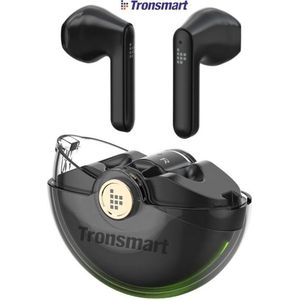 Tronsmart - Volledige Draadloze Oordopjes - Bluetooth 5.0 oordopjes - 20 uur speeltijd - IPX5 waterdicht - ATS3019 chip - touch-bediening - SPECIAL VOOR GAMING