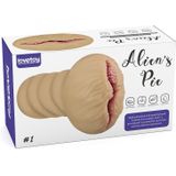 Lovetoy Stroker Masturbator ALIEN'S PIE 1 - lichte beige