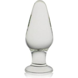 Buttplug Glass Romance Clear