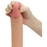 Lovetoy Strap On Dildo Pegging Harnas met Ruimte Voor Balzak Rodeo G8 - Beige