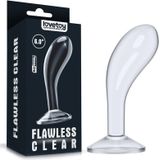 Lovetoy - Flawless - Transparante Prostaat Plug - 15.2 cm