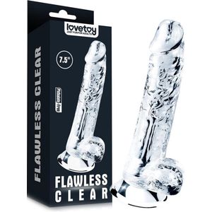 Flawless Clear Dildo 7.5''