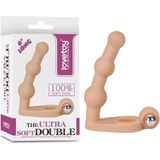 Ultrasofte Cockring met Vibrerende Buttplug Voor Anale Penetratie - 16.5 cm