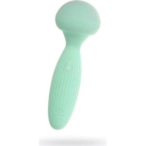 Otouch - Mushroom USB Massager - Waterproof - 7 vibratie standen - 100% Softtouch Silicone - Oplaadbaar via USB - Pastel Mint