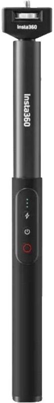 Insta360 Power Invisible Selfie-Stick mit integriertem Kamera-Ladegerät für One RS, ONE X2 und X3, Schwarz