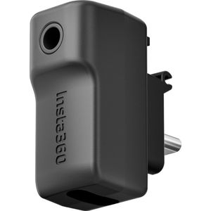 Insta360 X3 - Microfoon Adapter - Type-C en 3.5 mm Poorten