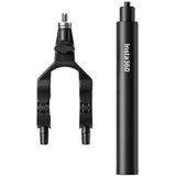 Insta360 - X3 - Derde Persoons Fiets Achtermontage - Zwart - Kunststof