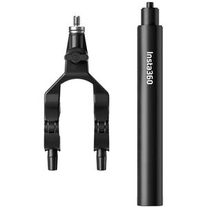 Insta360 - X3 - Derde Persoons Fiets Achtermontage - Zwart - Kunststof