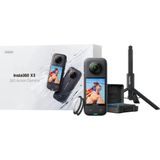 Insta360 - X3 - Action Cam - Zwart - 360° Opnames - Bluetooth, WiFi, NFC
