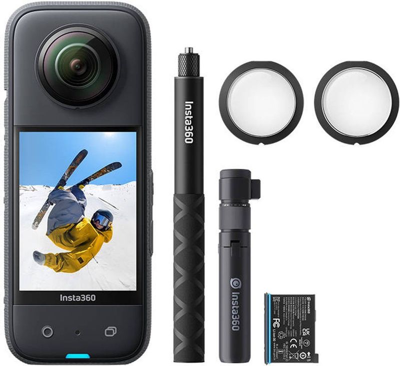 Insta360 - X3 - Action Cam - Zwart - 360-graden Camera