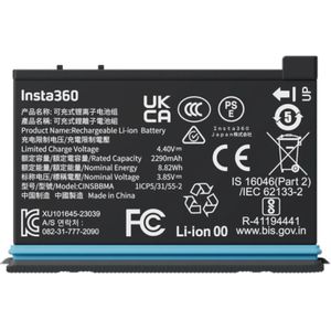 Insta360 X4 Battery - Accu - 135 Minuten Opnametijd