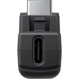 Insta360 - X4 Mic Adapter - Accessoire - Zwart - 3.5mm en USB-C-poort