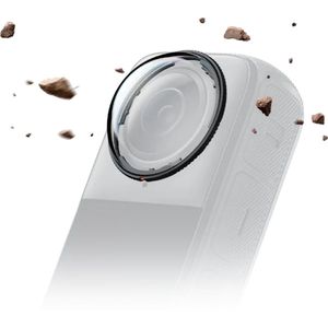 Insta360 - Premium Linsenschutz - Actioncam-accessoires - Transparant - Glas