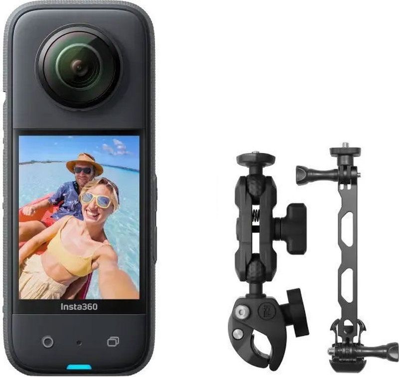 Insta360 - X3 - Actioncam - Motor Combo - Inclusief Motorstuur Mount