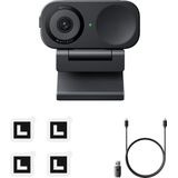 Insta360 - Link 2C - 4K Webcam - AI-ruisonderdrukkingstechnologie - Groothoeklens