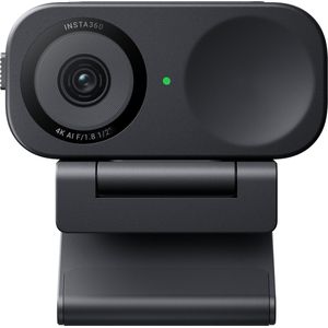 Insta360 - Link 2C - 4K Webcam - AI-ruisonderdrukkingstechnologie - Groothoeklens