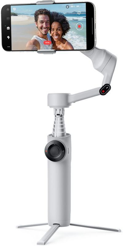 Insta360 - Flow 2 Standard Bundle - Stone Gray - Gimbal - Deep Track 4.0