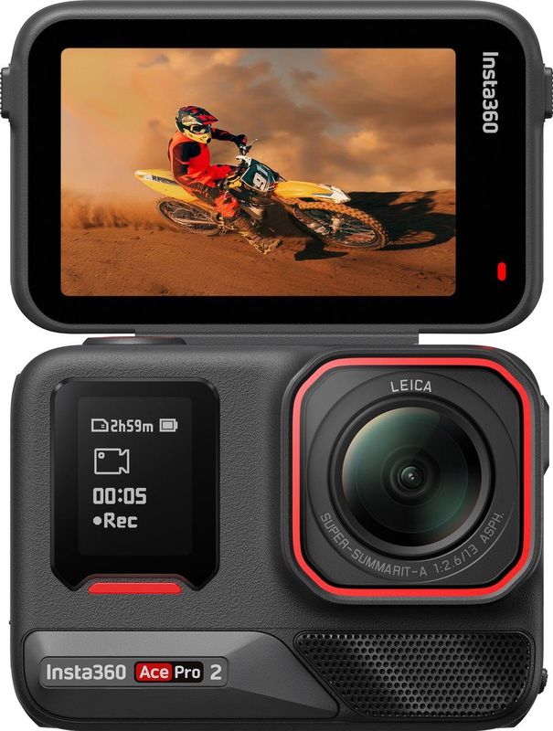 Insta360 - Ace Pro 2 Standard - Actiecamera - Met Scherm en Batterij