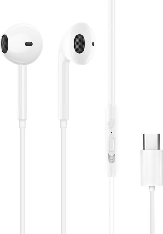 Dudao - Bedrade Oordopjes - In-ear - Wit - TPE - USB Type-C