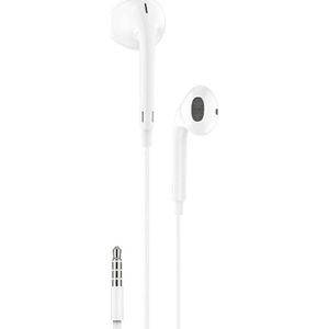 Foneng In-ear headphones, wired T34, mini jack 3.5mm, remote control (wit)