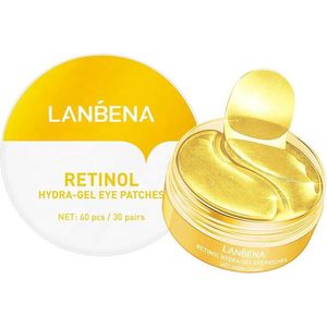 Lanbena Eye Patches 60 stuks - Active Oog Masker Collageen - Wallen Wegwerken - Anti Wallen Donkere kringen – Rimpels - Huidveroudering
