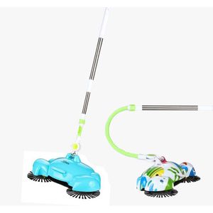 Quick & Clean - Rolveger - Blauw - Buigbare Lange Steel - Zakloos