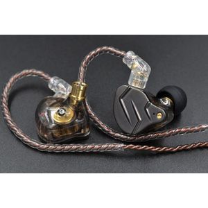 Kz Zsn Pro In Ear Headphone Hybride Technologie 1BA + 1DD Hifi Bass Metalen Oordopjes Sport Headset Monitor