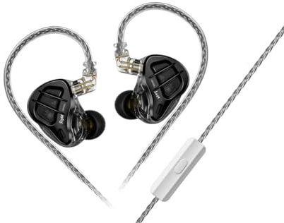 KZ ZAR - In-Ear Monitoren - Zwart - 1 Dynamische + 7 Balanced Drivers - Audiofiele Oordoppen