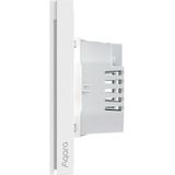 Aqara Smart Wall Switch H1 - Met Nul Draa - Dubbele Drukker - Zigbee - EU Versie