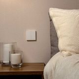 Aqara Smart Wall Switch H1 - Met Nul Draa - Dubbele Drukker - Zigbee - EU Versie